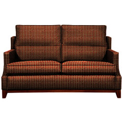 Duresta Barnes Small Sofa Polka Burnt Orange